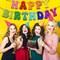 Pre-Strung Rainbow Happy Birthday Banner - NO DIY - Colorful Rainbow Party Banner Decorations, Glitter Birthday Party Garland